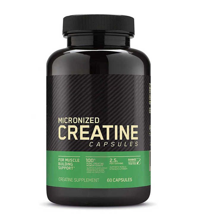 Micronized Creatine Capsules (60 Capsules)